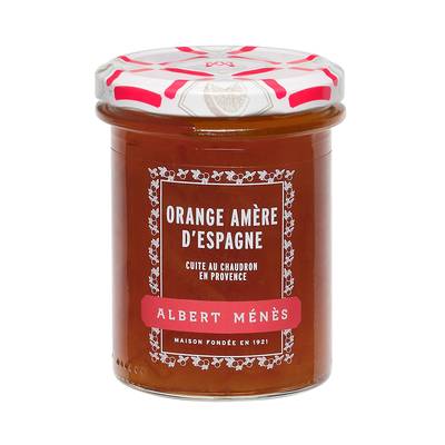 Albert Ménès Marmelade d'Orange Amère d'Espagne Ecorces Fines, 280g