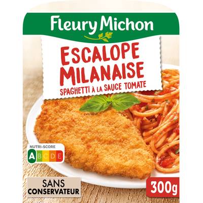 Fleury Michon Escalope Milanaise et ses Spaghettis, 300g