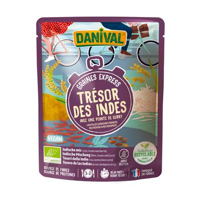 Danival Trésor des indes bio, Les graines Express, 250g