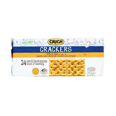 Crich Crackers -30 % de sel, 250g