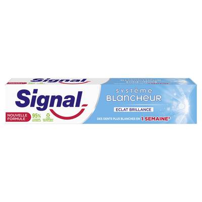 Signal Dentifrice blancheur Système Eclat Brillance, 75ml