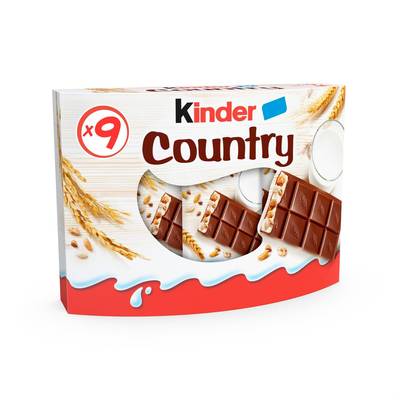 Kinder Barres Country X9, 211g