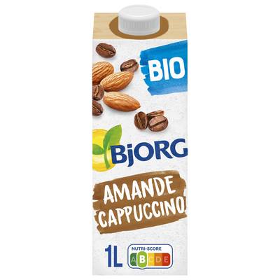 Bjorg Lait d'Amande Cappuccino Boisson Végétale Bio, 1L