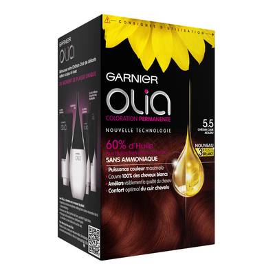 Garnier - Olia ColorationChâtain clair acajou 5.5, 216g