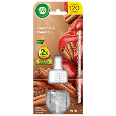 Air Wick Désodorisant Recharge Électrique Cannelle et Pomme, 19ml