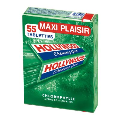 Hollywood tablette chlorophylle - Cadbury - Chewing gum