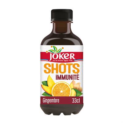 Joker Shots Immunité Gingembre, 33cl