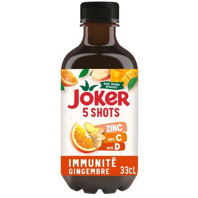 Joker Shots Immunité Gingembre, 33cl