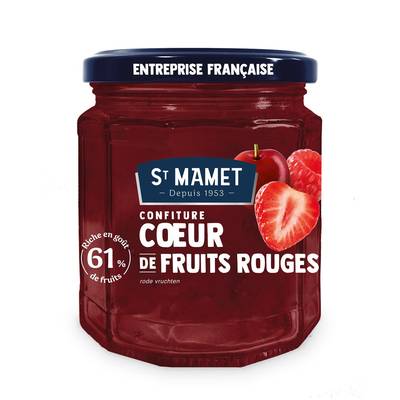 Saint-Mamet Confiture de Fruits Rouges, 310g