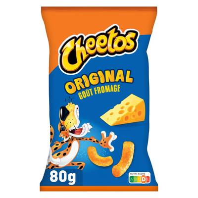 Cheetos Apéritif Maïs Fromage, 80g