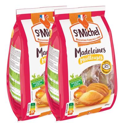 St Michel Madeleine Moelleuse, 2x600g