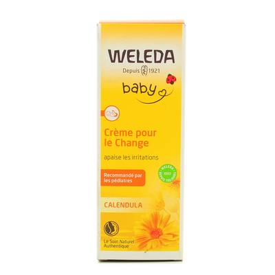Weleda Crème bébé change au calendula, 75ml