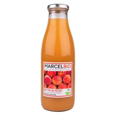 Marcel Bio Nectar de pêche, bio, 75cl