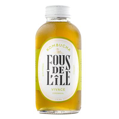Fous de L'Ile Kombucha Vivace Bio, 37,5cl