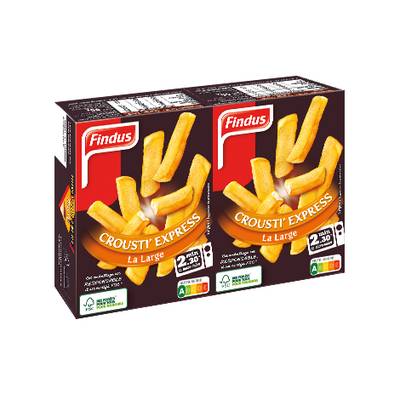 3599741001522 - Findus - Frites micro-ondes crousti express La Large 2x90g
