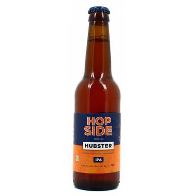 Hubster Bière I.P.A 6° Bio HOP SIDE, 33cl