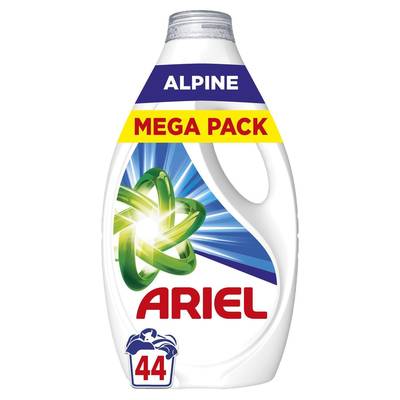Ariel Lessive liquide Alpine, 1,98L