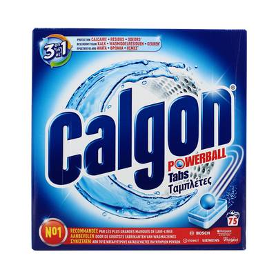 Calgon Tablettes Express Ball Anti-Calcaire 75 doses, 975g