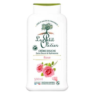Le petit Olivier Crème de douche extra douce rose, 500ml