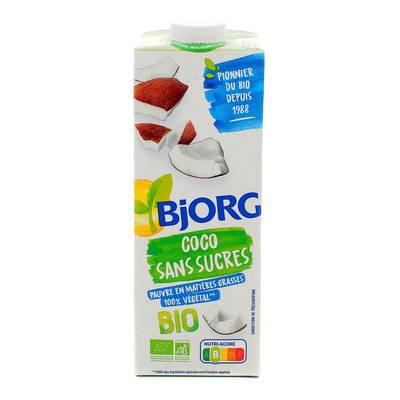 Bjorg Coco Sans Sucre Boisson Végétale Bio, 1L