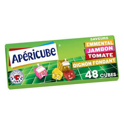 Apéricube Minis Fromages Long Drink, 48 cubes - 250g