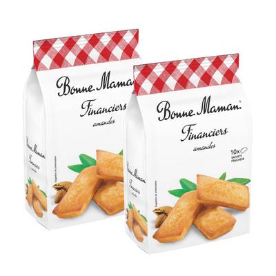 Bonne Maman Financier aux amandes, 2x250g