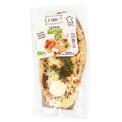 A Table Pizza Tomates Chèvre Pesto Bio, 180g