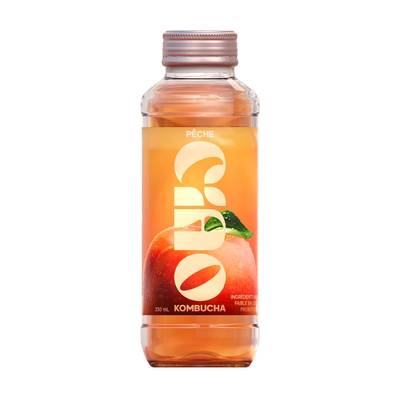 Ciao Kombucha Saveur Pêche, 330ml