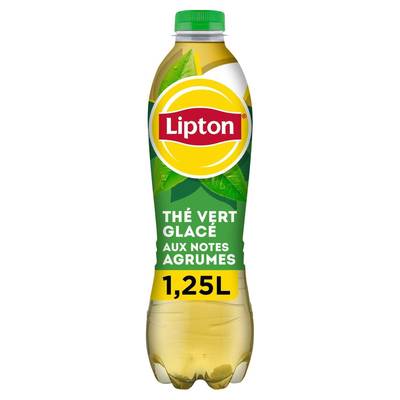 Lipton Thé vert glacé aux notes d'agrumes, 1,25L