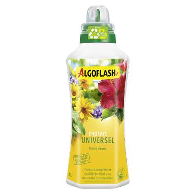 Algoflash Engrais Liquide Universel toutes plantes, 1L