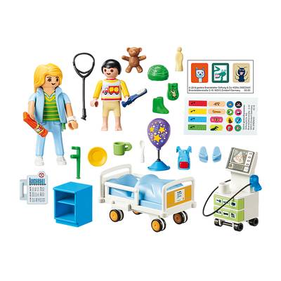 4008789701923 - PLAYMOBIL® City Life - Chambre d'hôpital pour enfant