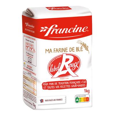 Francine Farine de Blé T65 Label Rouge, 1kg