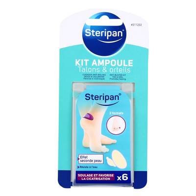 Steripan Soin anti-ampoules kit, 6 pièces
