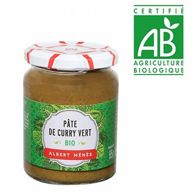Albert Ménès Pâte de Curry Vert Bio, 85g