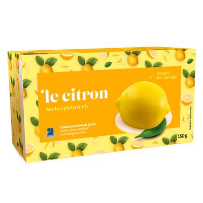 Erhard Trompe l'oeil citron, 2x75g