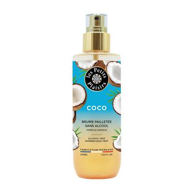 Les Petits Plaisirs Brume Pailletée Coco, 200ml