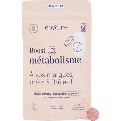 Epycure Complément Alimentaire Boost Metabolisme, 60 Gummies