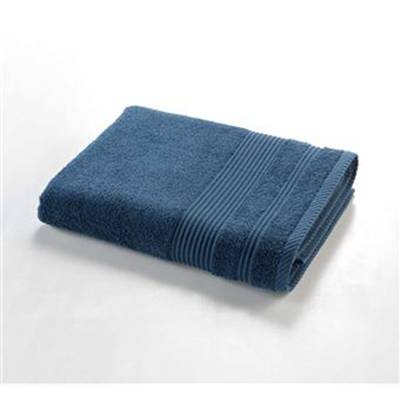 3574388015323 - Douceur D Interieur - Drap de douche éponge bleu