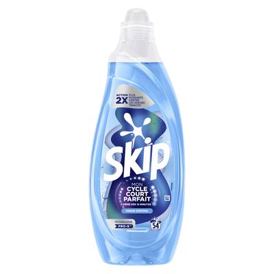 Skip Lessive Liquide Cycle court Odeur Control, 2,16L