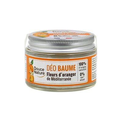 Douce Nature Déodorant baume à la fleur d'oranger Cosmébio, 50g