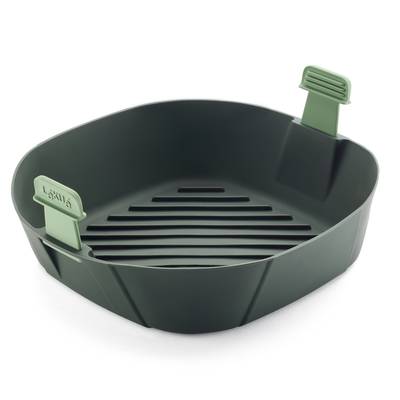 Lékué Panier pour friteuse sans huile XL, 25 x 25 x 8.5 cm