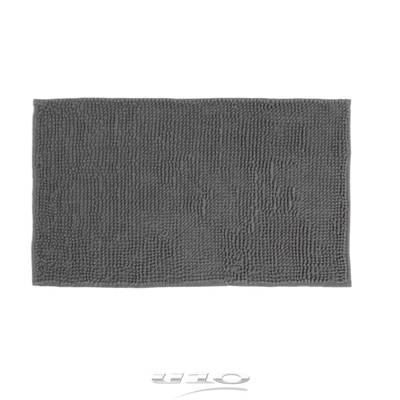 Douceur D Interieur Tapis de bain sweety anthracite, 45 x 75 cm