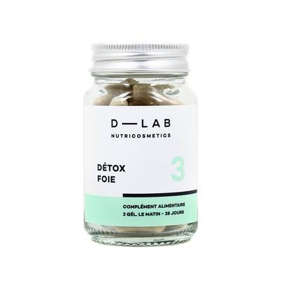 D-Lab Détox Foie - Purifie l'organisme, 56 gélules