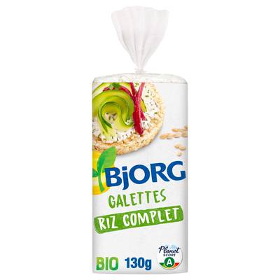 Bjorg Galettes de riz complet bio, 130g