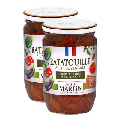 Jean Martin Ratatouille à la Provençale, Lot de 2x600g