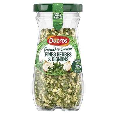 Ducros Fines Herbes et Oignons premières saveurs, 16g