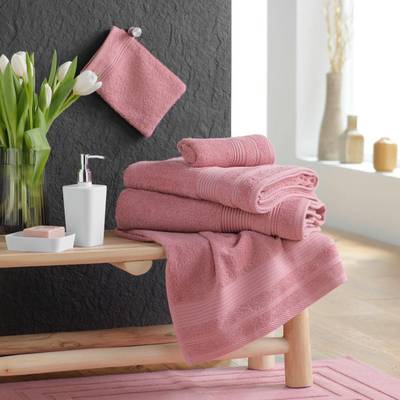 3574388015224 - Douceur D Interieur - Drap De Douche tendresse Bois De Rose