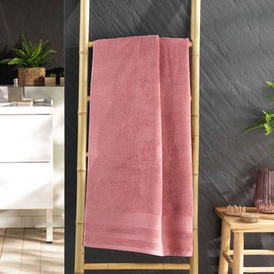3574388015224 - Douceur D Interieur - Drap De Douche tendresse Bois De Rose