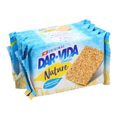 Dar Vida Crackers nature x5 sachets, 208g