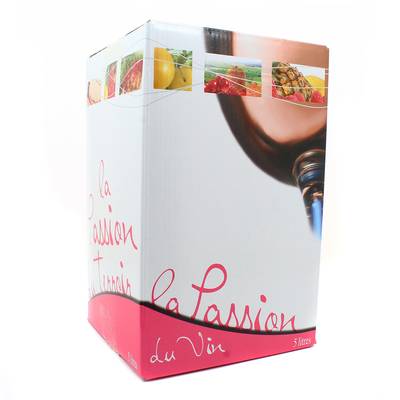 Vin De Pays du Var Rosé IGP La passion du vin 12°, Bag in box 5L